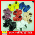 Women flat sandals 2015 100% cow leather Smooth Sheep Leather Baby Shoes